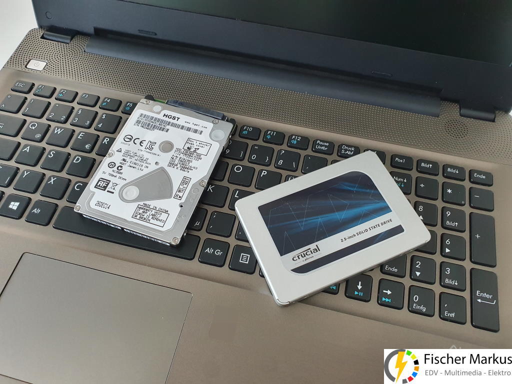 Laptop HDD auf SSD umziehen (1)