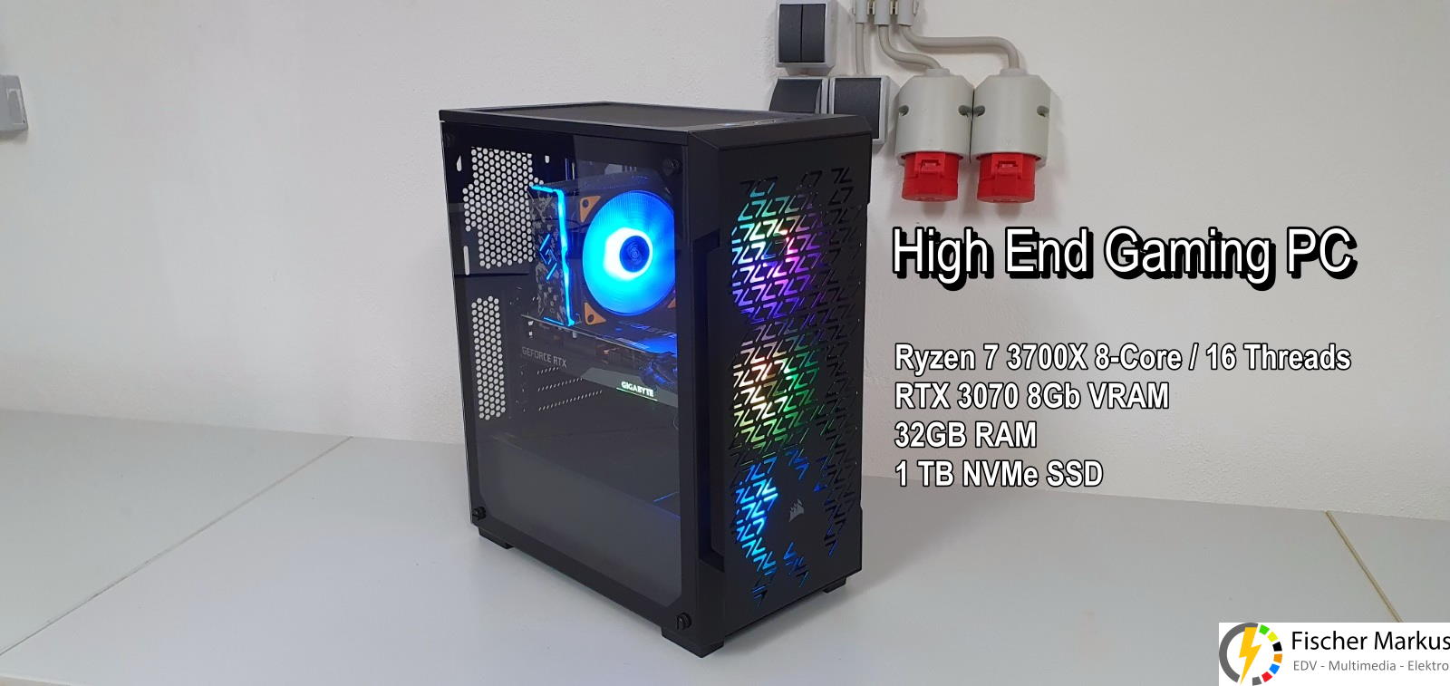 High End AMD NVIDIA Gaming PC