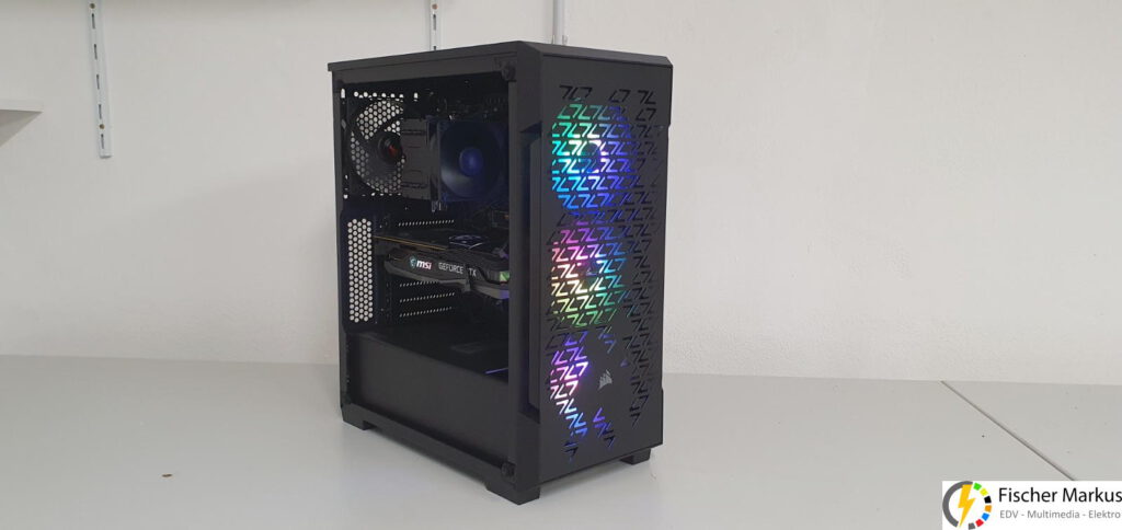 Gaming PC RTX3050 mit RGB Beleuchtung