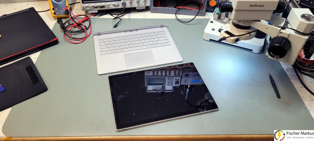Surface Book 2 mit getrennter Tastatur und Tablet Einheit