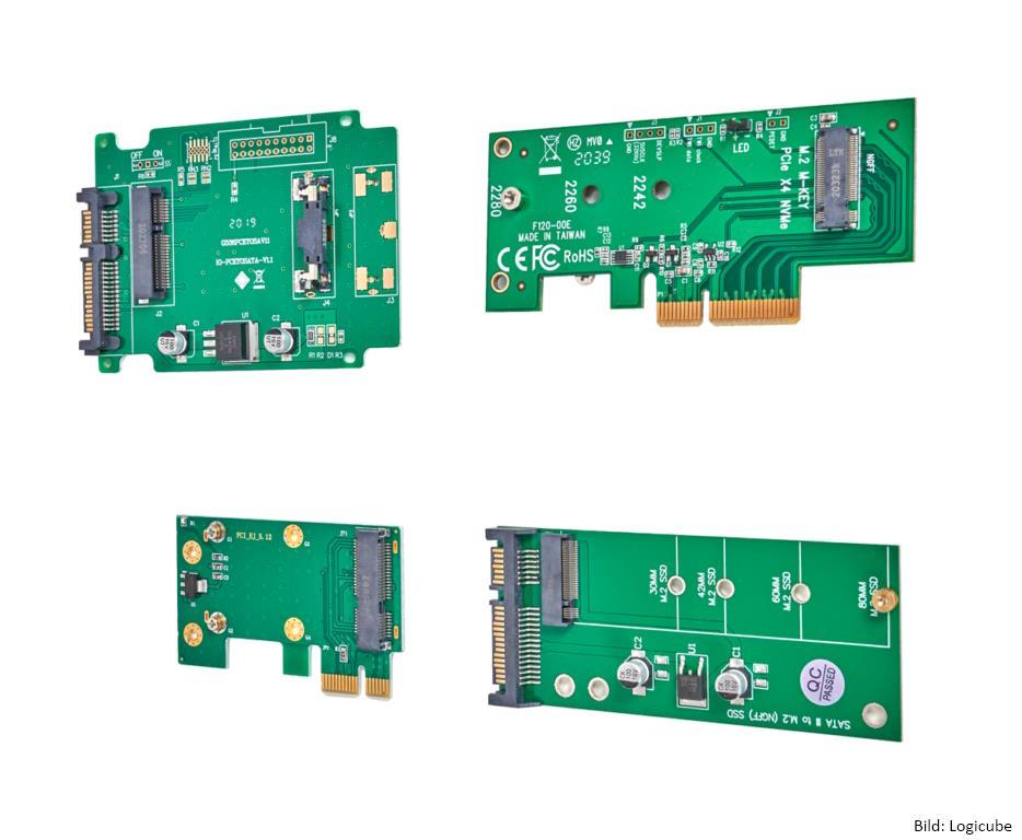 PCIe Adapter Kit für LogiCube WriteProtect Portable