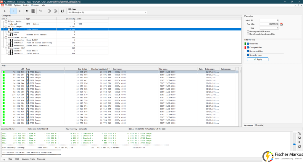 ACELab PC-3000 Flash RAW Recovery Datenwiederherstellung