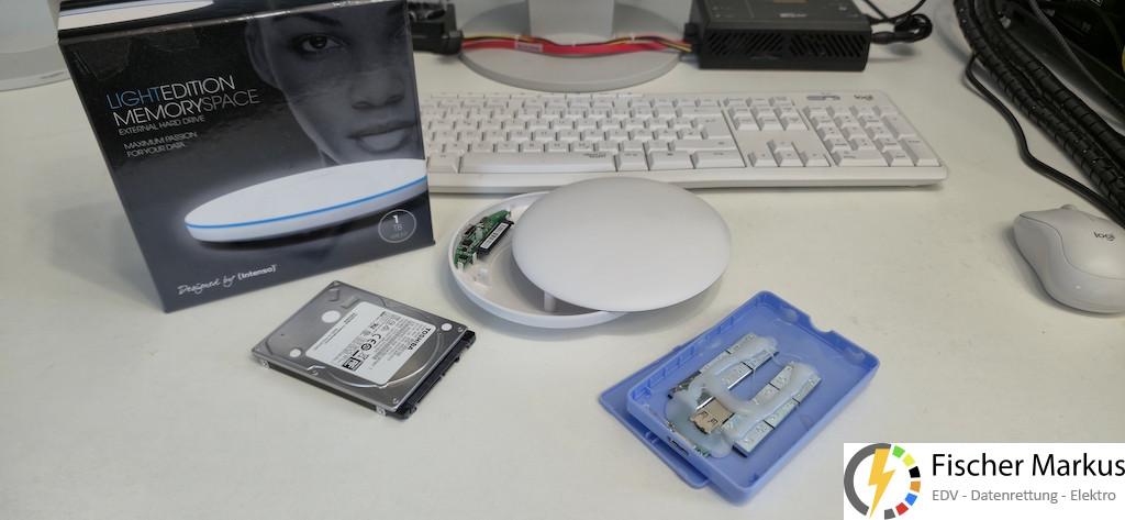 Datenrettung 1TB HDD Dateisystem FAKE HDD
