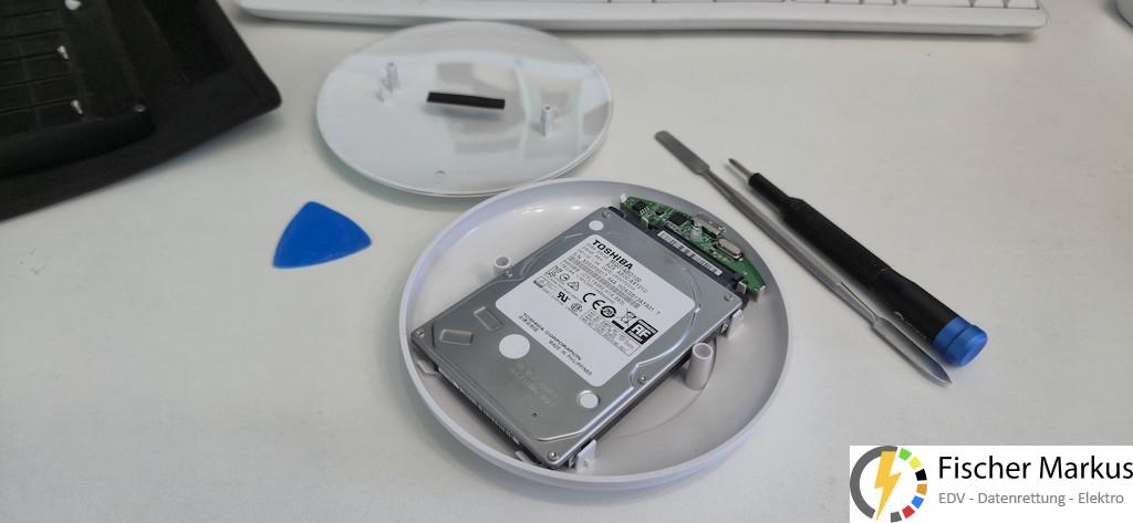 Datenrettung 1TB HDD im externen Gehäuse