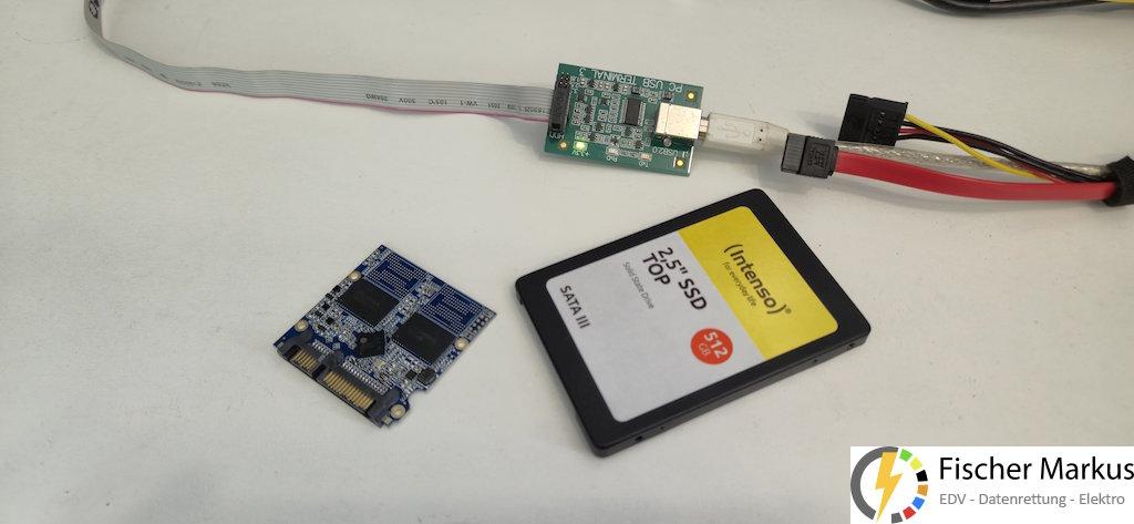 Datenrettung 512GB SATA SSD Intenso III