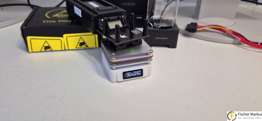 16Gb USB Stick Controller SM3257 Datenrettung (10) Hitze