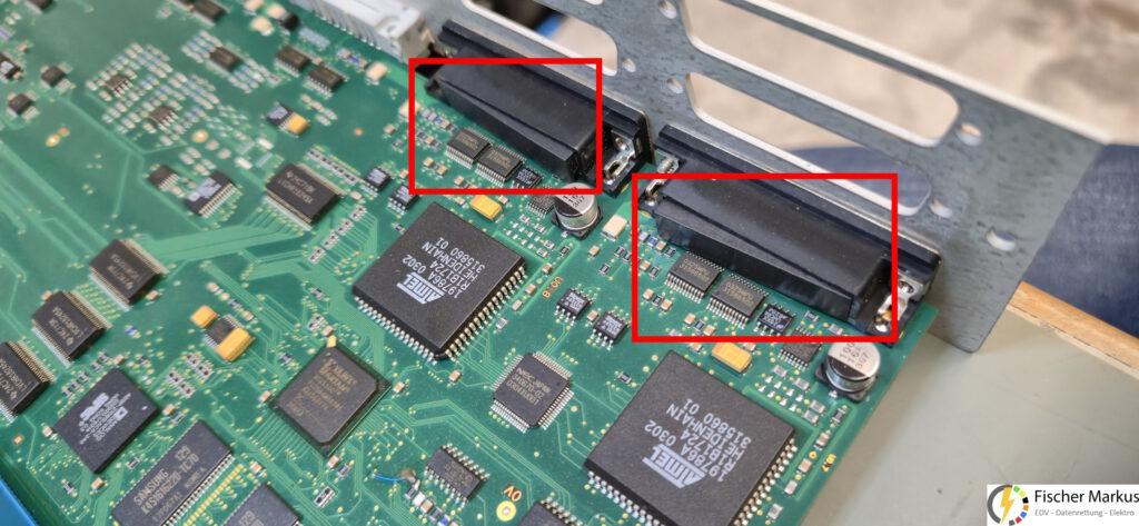 Reparatur einer Maschinensteuerung (4)