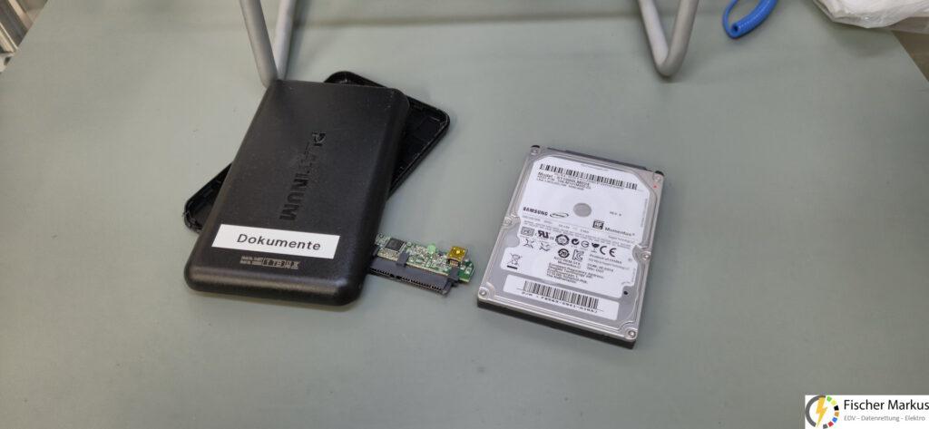 Datenrettung Samsung 1TB HDD Head Stuck Platter (1)