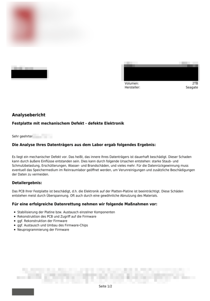 Datenrettung Seagate 2TB Firecuda ST2000_DX0002 SSHD (9) Zweitmeinung