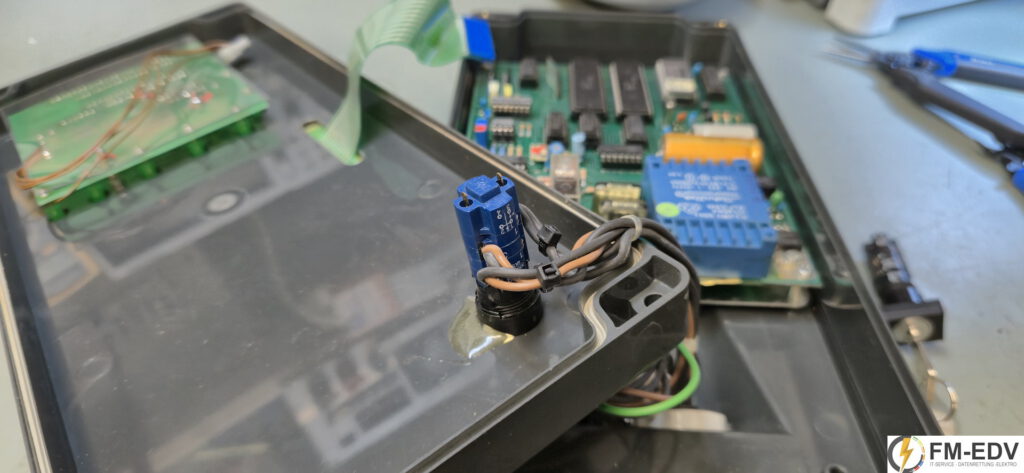 Reparatur Steuerung Tonofen (3)